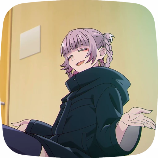 🤷‍♀️ Стикер «Yofukashi no Uta» для Telegram