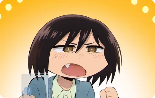 🤬 Стикер «Yofukashi no Uta» для Telegram