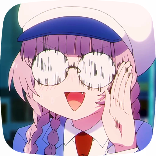 🤓 Стикер «Yofukashi no Uta» для Telegram