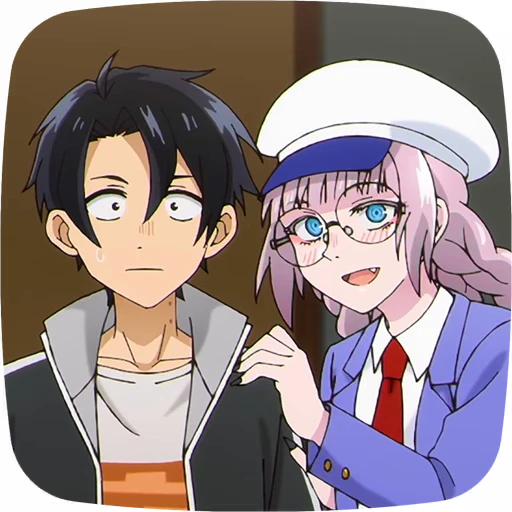 🤗 Стикер «Yofukashi no Uta» для Telegram