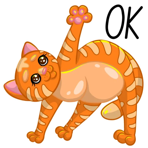 👌 Стикер «ЙогоКотики» для Telegram