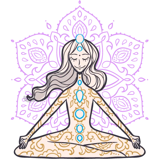 🙏 Стикер «Yoga Sticker •» для Telegram