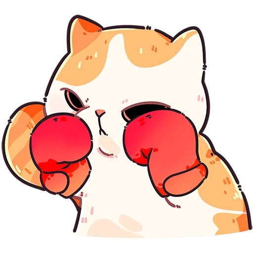 🥊 Стикер «Йогурт и Фасолька Без Текста» для Telegram