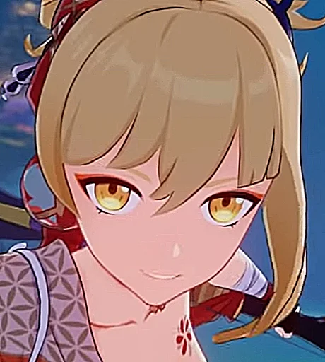 🎇 Стикер «yoimiya is my wife» для Telegram