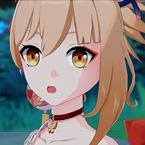 🎇 Стикер «yoimiya is my wife» для Telegram