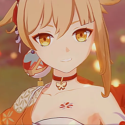 🎇 Стикер «yoimiya is my wife» для Telegram
