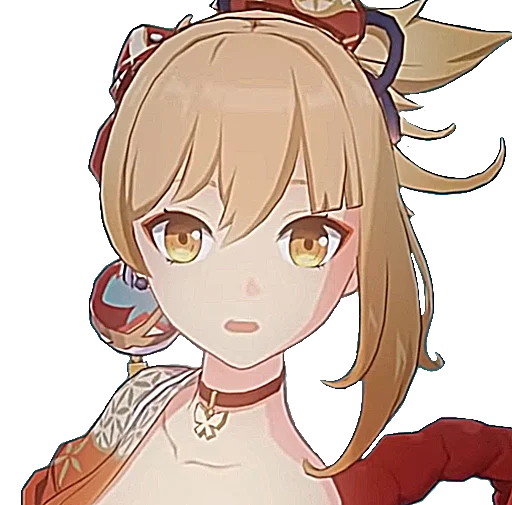 🎇 Стикер «yoimiya is my wife» для Telegram