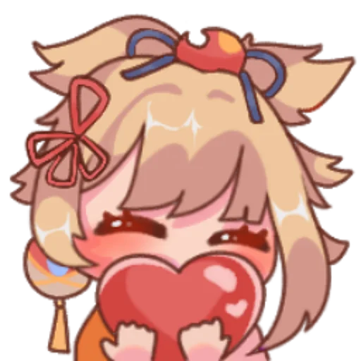 🎇 Стикер «yoimiya is my wife» для Telegram
