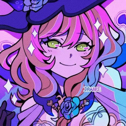 🔮 Стикер «Liza» для Telegram