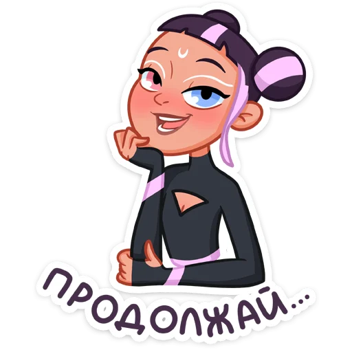 Стикер 2 Йоко