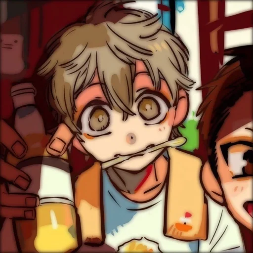 ☘ Стикер «Jibaku Shounen Hanako kun» для Telegram