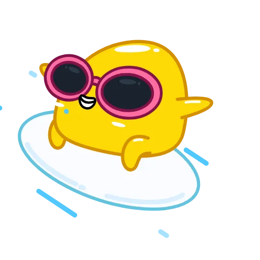 🏄 Стикер «egg» для Telegram