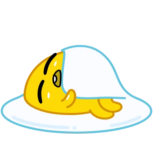 🛌 Стикер «egg» для Telegram