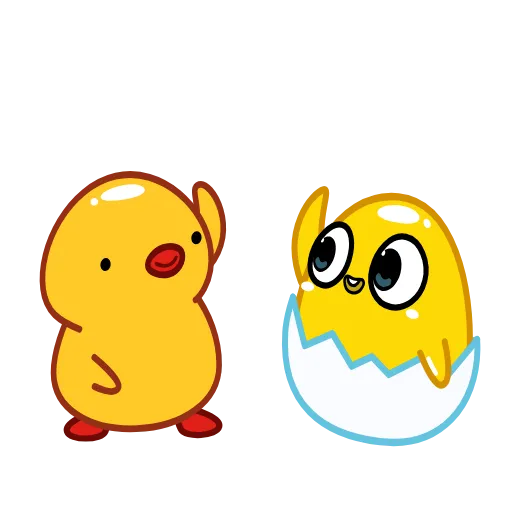 Стикер 16 egg - желток