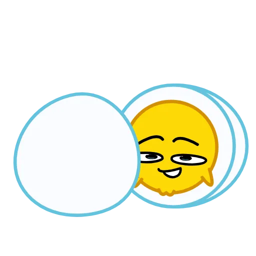 Стикер 20 egg - желток