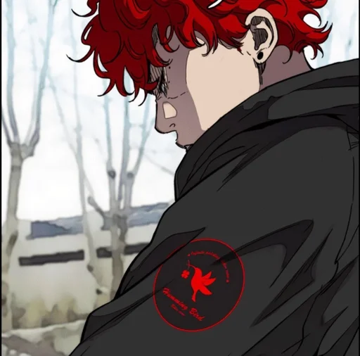 😠 Стикер «Windbreaker» для Telegram