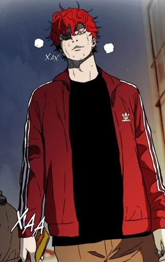 😤 Стикер «Windbreaker» для Telegram