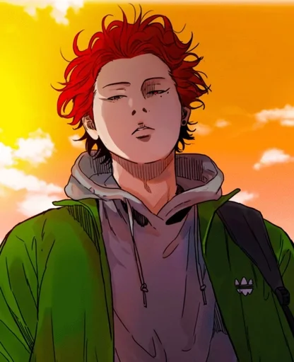 😚 Стикер «Windbreaker» для Telegram