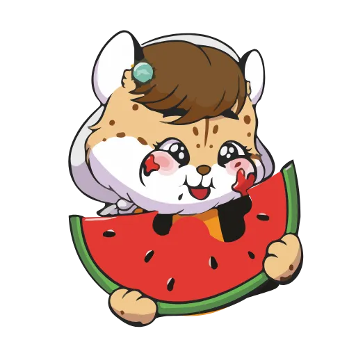 🍉 Стикер «yoozeIrani» для Telegram