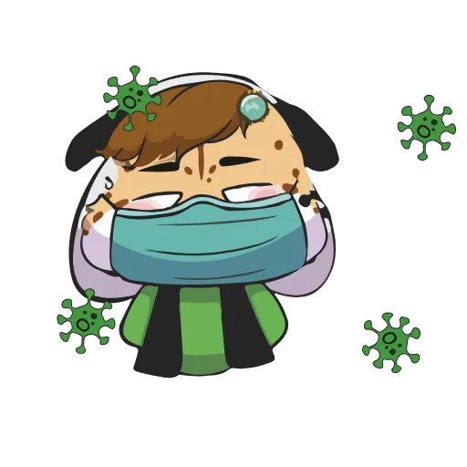 😷 Стикер «yoozeIrani» для Telegram