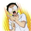 😱 Эмодзи «Yowamushi Pedal» для Telegram