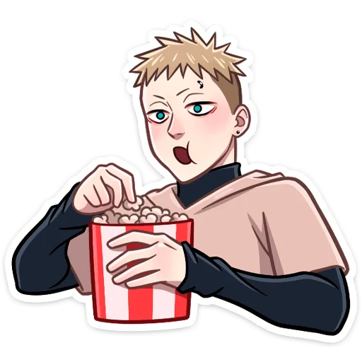 🍿 Стикер «Йори без надписей» для Telegram