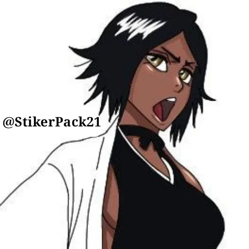 🫨 Стикер «Yoruichi» для Telegram