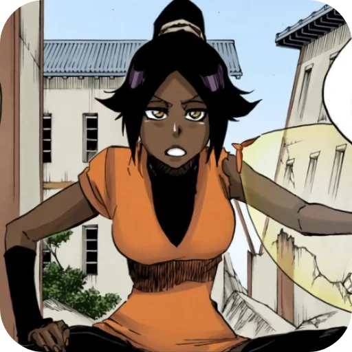 🤨 Стикер «Yoruichi» для Telegram