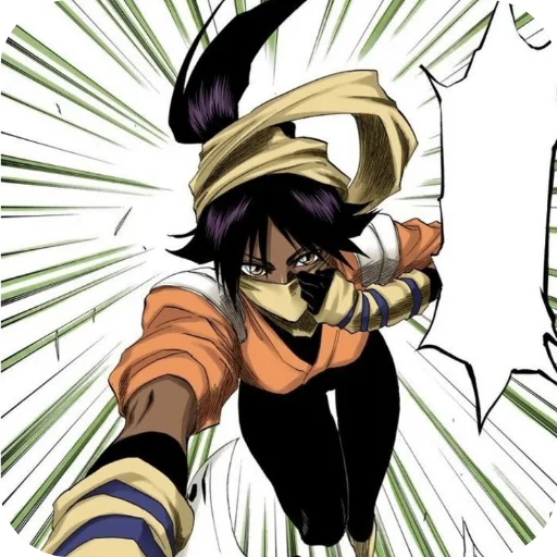 👿 Стикер «Yoruichi» для Telegram