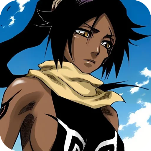 😕 Стикер «Yoruichi» для Telegram