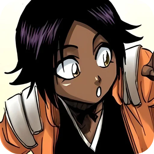 😲 Стикер «Yoruichi» для Telegram