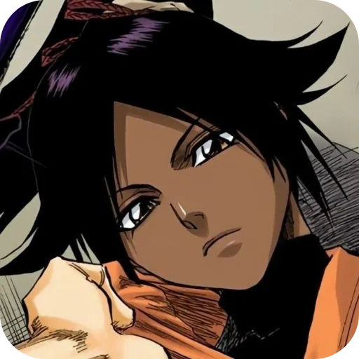 😑 Стикер «Yoruichi» для Telegram
