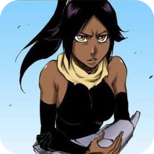 😕 Стикер «Yoruichi» для Telegram