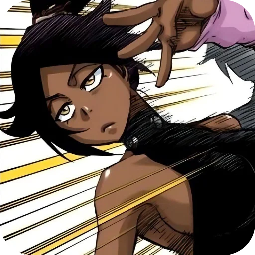 😒 Стикер «Yoruichi» для Telegram