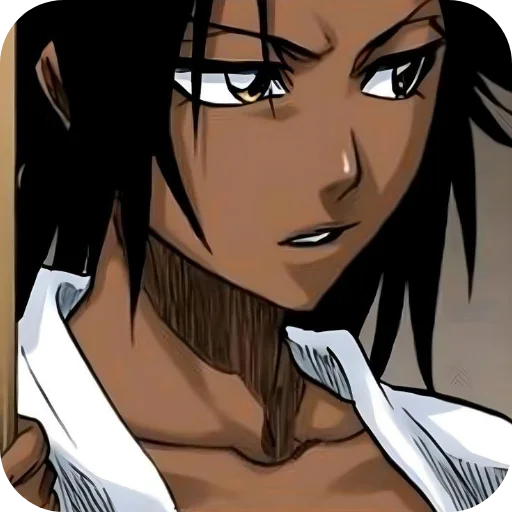 😶 Стикер «Yoruichi» для Telegram