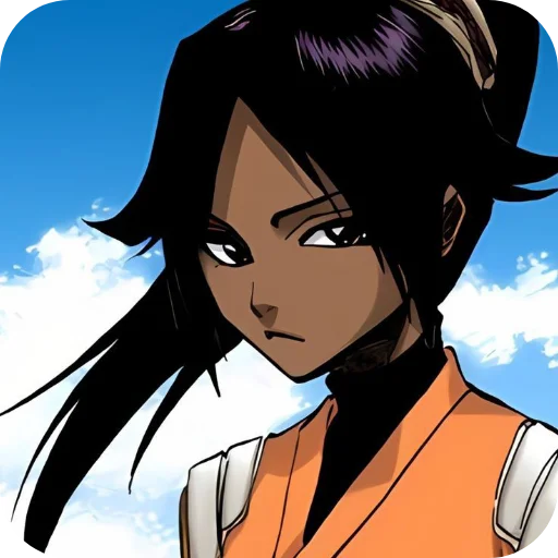 😒 Стикер «Yoruichi» для Telegram