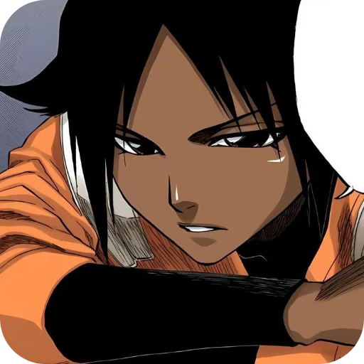 😞 Стикер «Yoruichi» для Telegram