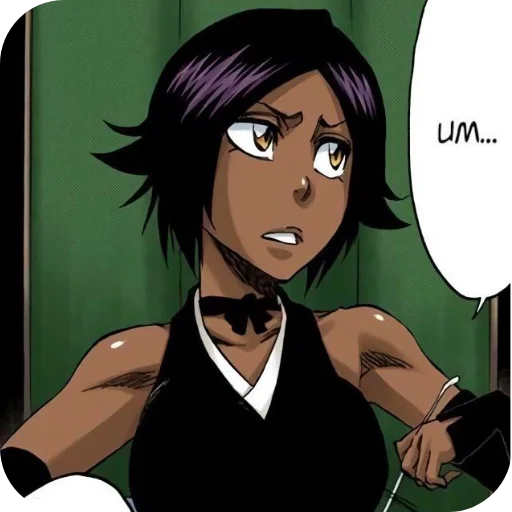 🫤 Стикер «Yoruichi» для Telegram