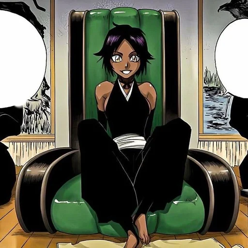 🐱 Стикер «Yoruichi Shihoin» для Telegram