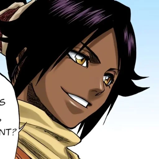 ☺️ Стикер «Yoruichi Shihoin» для Telegram