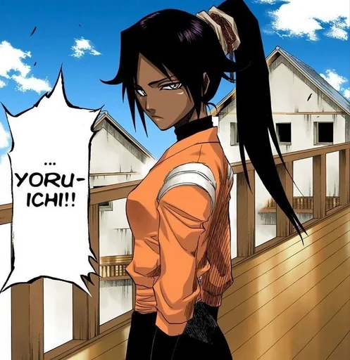 🤕 Стикер «Yoruichi Shihoin» для Telegram