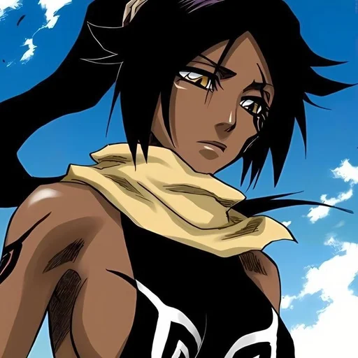 🤪 Стикер «Yoruichi Shihoin» для Telegram