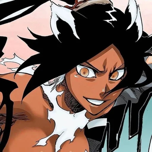 😈 Стикер «Yoruichi Shihoin» для Telegram