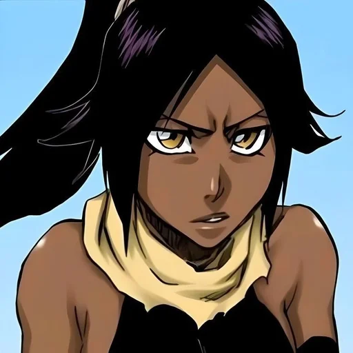 🌟 Стикер «Yoruichi Shihoin» для Telegram