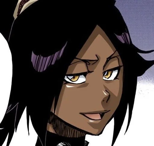 😁 Стикер «Yoruichi Shihoin» для Telegram