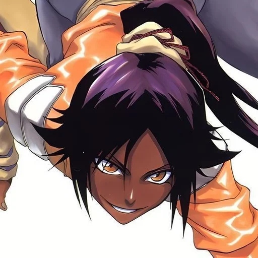 🤭 Стикер «Yoruichi Shihoin» для Telegram