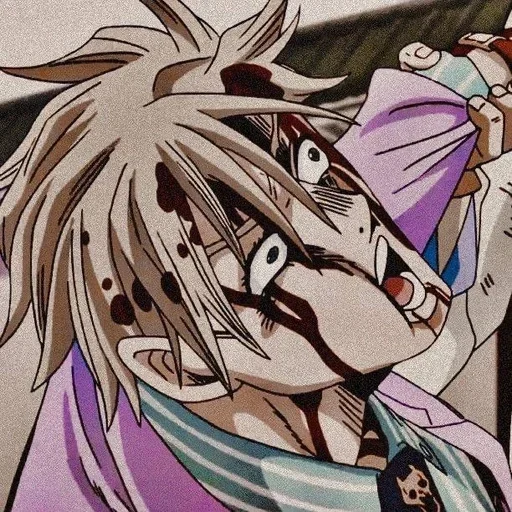 😵 Стикер «Kira Yoshikage» для Telegram