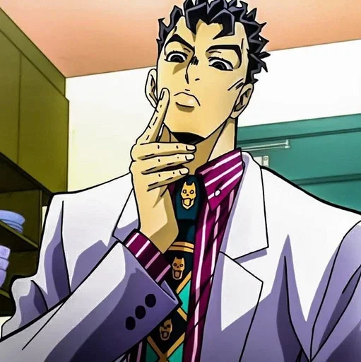🤔 Стикер «Kira Yoshikage» для Telegram