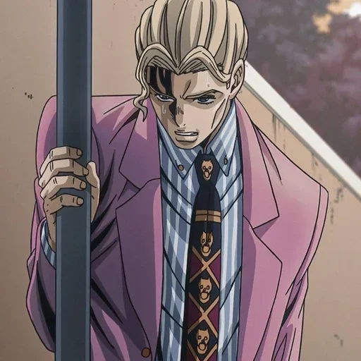 😔 Стикер «Kira Yoshikage» для Telegram