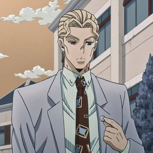 😒 Стикер «Kira Yoshikage» для Telegram